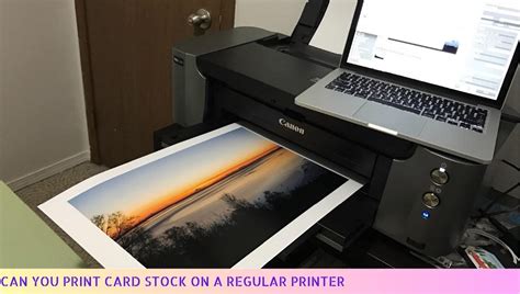 Can You Print Card Stock on a Regular Printer? A Detailed Discussion