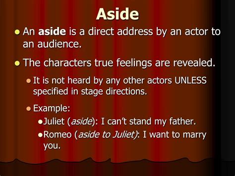 What Does Aside Mean in Drama? An Exploration of its Multifaceted Nature